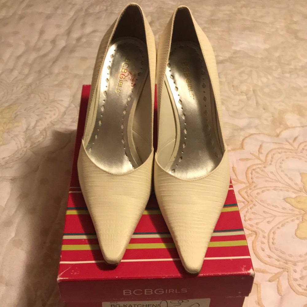 Bone Leather Heels